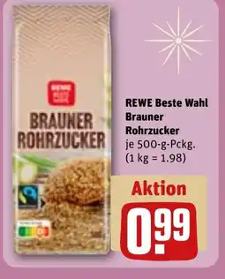 REWE DE REWE Beste Wahl Brauner Rohrzucker tilbud