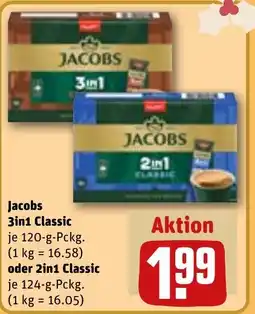 REWE DE Jacobs 3in1 Classic , oder 2in1 Classic tilbud