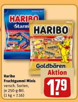 REWE DE Haribo Fruchtgummi Minis tilbud