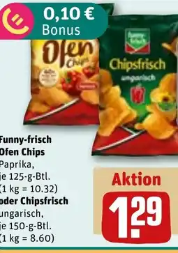REWE DE Funny-frisch Ofen Chips tilbud