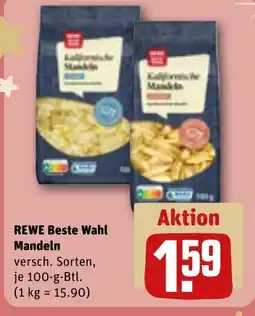 REWE DE REWE Beste Wahl Mandeln tilbud