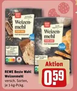 REWE DE REWE Beste Wahl Weizenmehl tilbud
