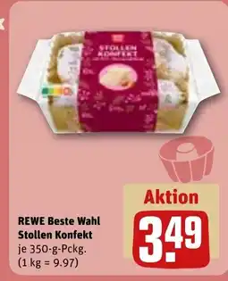 REWE DE REWE Beste Wahl Stollen Konfekt je tilbud