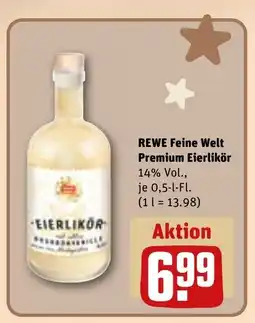 REWE DE Rewe feine welt premium eierlikör tilbud