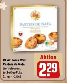 REWE DE REWE Feine Welt Pastéis de Nata tilbud