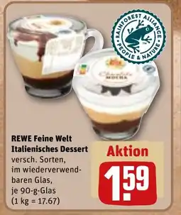 REWE DE REWE Feine Welt Italienisches Dessert tilbud
