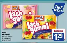 REWE DE Nimm 2 Lachgummi tilbud