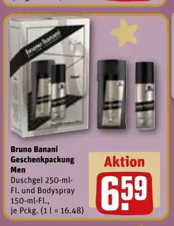 REWE DE Bruno Banani Geschenkpackung Men tilbud