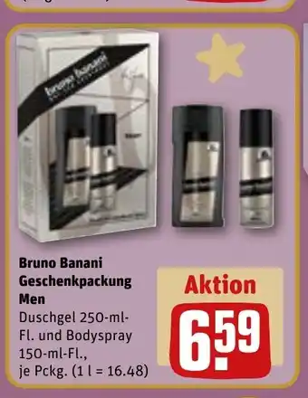 REWE DE Bruno Banani Geschenkpackung Men tilbud