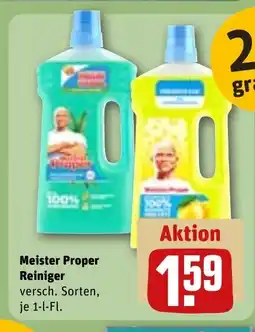 REWE DE Meister Proper Reiniger tilbud