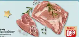 REWE DE Frischer Schweinenackenbraten oder Nackenkoteletts tilbud