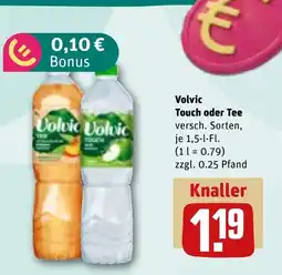 REWE DE Volvic Touch oder Tee tilbud
