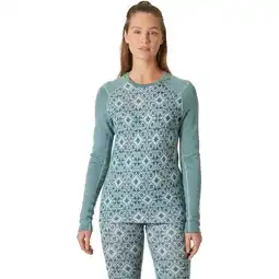 Sport 24 Helly Hansen Lifa Midweight Graphic Merinould Skiundertrøje Dame tilbud