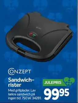 Din Isenkræmmer Sandwichrister, DKK 99.95 tilbud