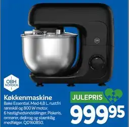 Din Isenkræmmer Køkkenmaskine, DKK 999.95 tilbud