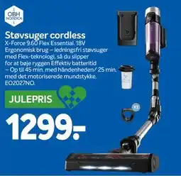 Din Isenkræmmer Støvsuger cordless, DKK 1299 tilbud