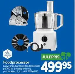 Din Isenkræmmer Foodprocessor, DKK 499.95 tilbud