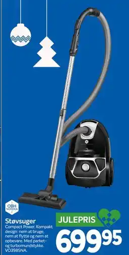 Din Isenkræmmer Støvsuger, DKK 699.95 tilbud