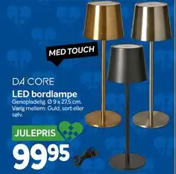Din Isenkræmmer LED bordlampe, DKK 99.95 tilbud