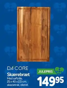 Din Isenkræmmer Skærebræt, DKK 149.95 tilbud