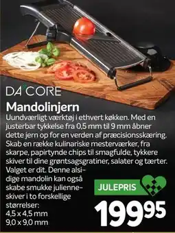 Din Isenkræmmer Mandolinjern, DKK 199.95 tilbud