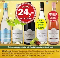 Købmandsgården Silverboom, DKK 24 tilbud