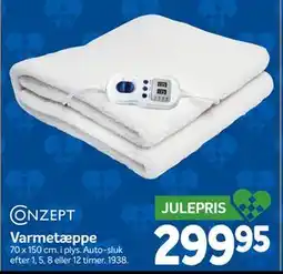 Din Isenkræmmer Varmetæppe, DKK 299.95 tilbud