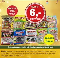 Købmandsgården Haribo, DKK 6 tilbud