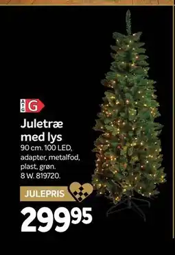 Din Isenkræmmer Juletræ med lys, DKK 299.95 tilbud