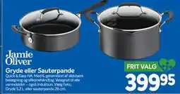 Din Isenkræmmer Gryde eller Sauterpande, DKK 399.95 tilbud