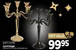 Din Isenkræmmer Lysestage, DKK 99.95 tilbud