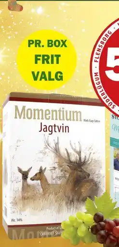 Købmandsgården Momentium Jagtvin, DKK 59.95 tilbud