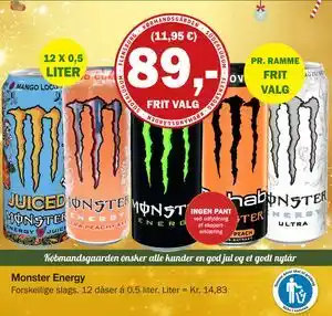Monster Energy, DKK 89