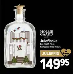 Din Isenkræmmer Juleflaske, DKK 149.95 tilbud