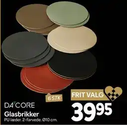 Din Isenkræmmer Glasbrikker, DKK 39.95 tilbud