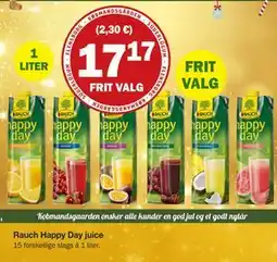 Købmandsgården Rauch Happy Day juice, DKK 17.17 tilbud