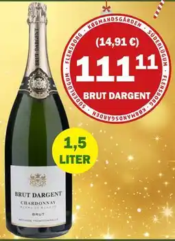 Købmandsgården Brut Dargent Magnum, DKK 111.11 tilbud