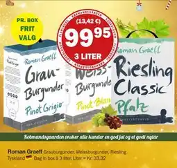 Købmandsgården Roman Graeff, DKK 99.95 tilbud