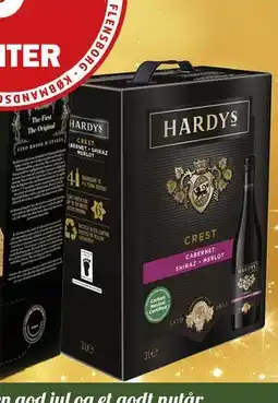 Købmandsgården Hardy´s Crest, DKK 99.95 tilbud