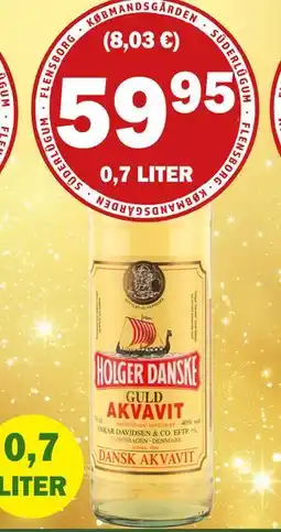 Købmandsgården Holger Danske Gold, DKK 59.95 tilbud