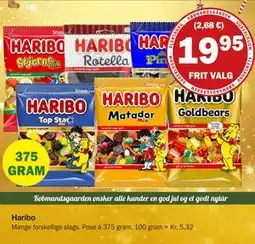 Købmandsgården Haribo, DKK 19.95 tilbud