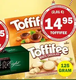 Købmandsgården Toffifee, Toffifee White, DKK 14.95 tilbud