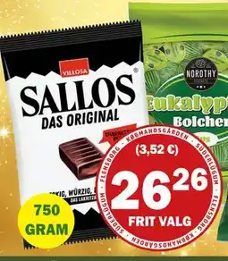 Købmandsgården Villosa Sallos, DKK 26.26 tilbud