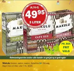 Købmandsgården Makulu, DKK 49.95 tilbud