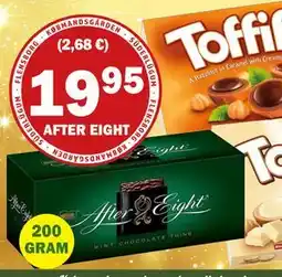 Købmandsgården After Eight, DKK 19.95 tilbud