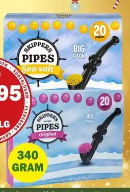 Købmandsgården Skippers Pipes, DKK 29.95 tilbud