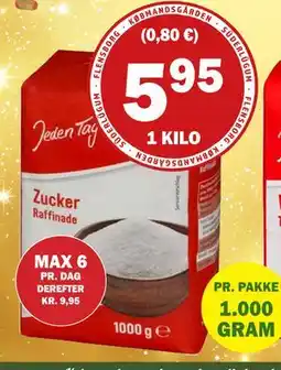 Købmandsgården Jeden Tag - Sukker, DKK 5.95 tilbud