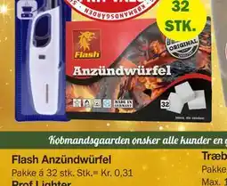 Købmandsgården Flash Anzündwürfel, DKK 9.95 tilbud