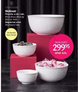 Kop & Kande Skålesæt tilbud