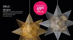Kop & Kande SIRIUS LED stjerne tilbud
